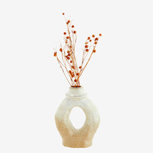 Load image into Gallery viewer, Stoneware vase Offwhite
