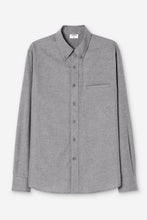 Laden Sie das Bild in den Galerie-Viewer, Zack Flannel Shirt, Medium Grey
