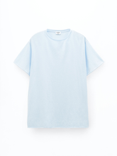 Load image into Gallery viewer, Roll Neck Tee Pastel Blue
