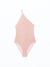 Load image into Gallery viewer, Asymmetric Swimsuit Pale Rose
