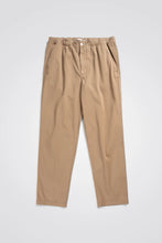 Load image into Gallery viewer, Ezra Relaxed Organic Stretch Twill Trouser Utility Khaki
