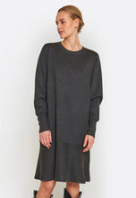 Load image into Gallery viewer, Als short knit dress Dark Grey
