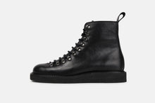 Load image into Gallery viewer, Tediq Crepe Combat Boot Black
