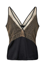 Load image into Gallery viewer, Talisa Lace Touch Camisole Caviar Black

