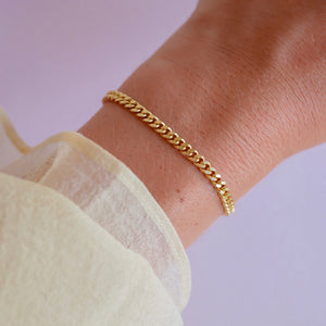 Adelia bracelet 925S Gold plated
