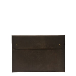 Laptop Sleeve 11" Dark Brown Hunter Leather