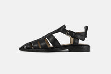 Load image into Gallery viewer, Chase Gladiator Sandal Black
