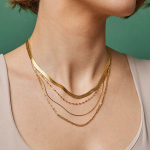 Elie necklace 925S Gold plated