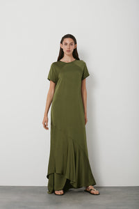 Sade solid dress Green