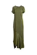 Load image into Gallery viewer, Sade solid dress Green
